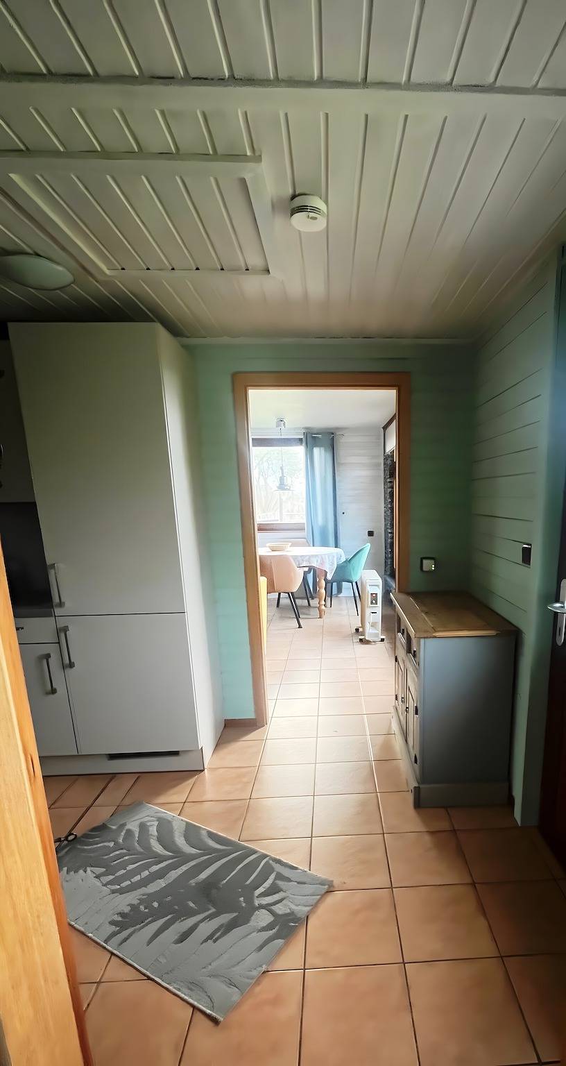 Ferienwohnung 'Holzhaus' mit privater Terrasse, privatem Garten und Wi-Fi in Wesselburenerkoog, Nordseeküste