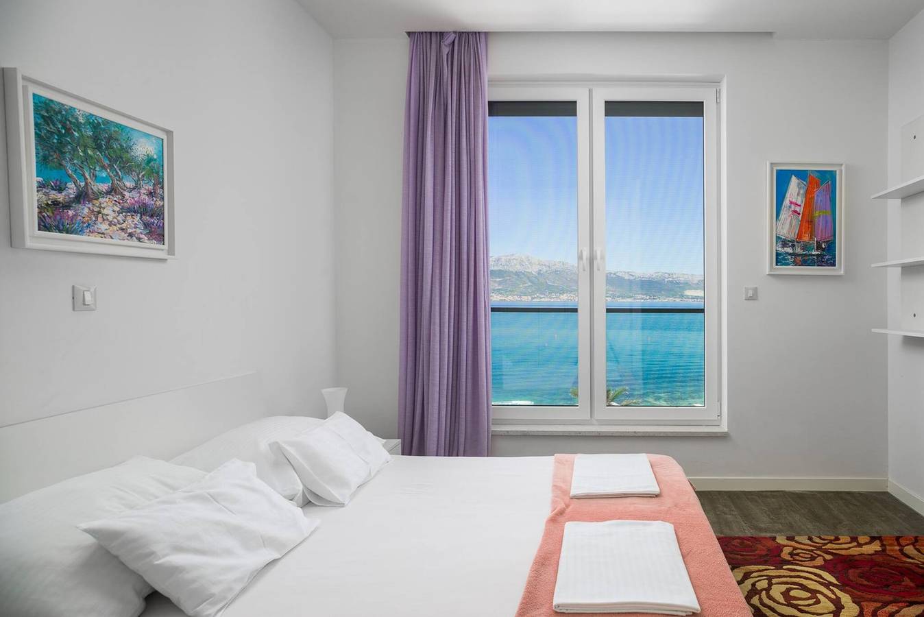 Luxury Beachfront Villa Ciovo Joy 3 with Pool, Gym in Slatine, Čiovo