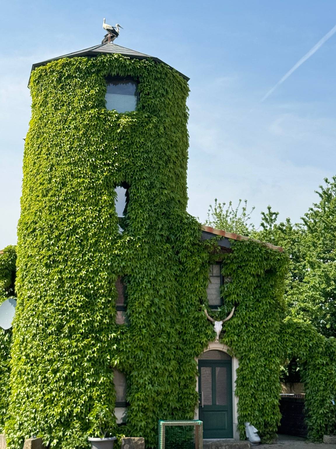Turm auf altem Bauernhof in Voerde (Niederrhein), Niederrhein