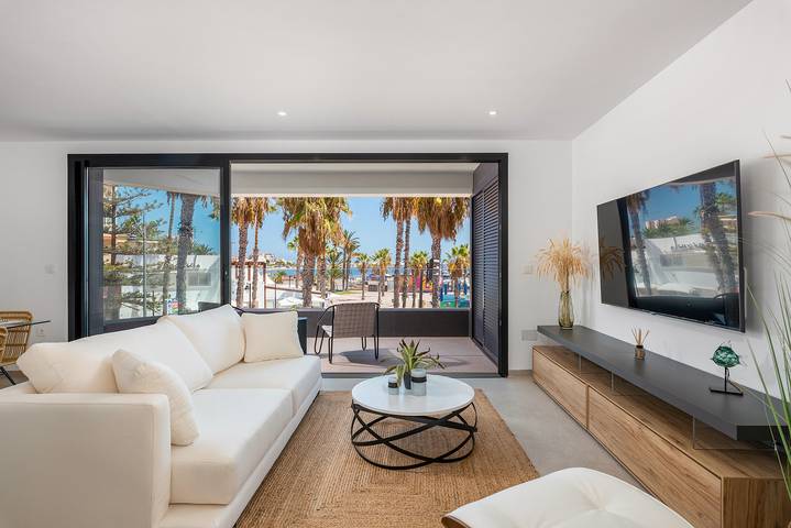 Gîte pour 6 personnes, avec jardin ainsi que vue sur l’océan et vue dans Santiago de la Ribera - 4