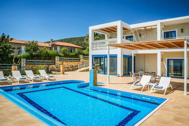 Villa για 6 άτομα, με Μπαλκόνι και Ταράτσα στη Σκάλα