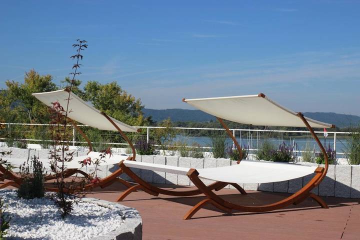 Hotel für 2 Personen, mit Balkon und Terrasse sowie Garten und Pool in Bodman-Ludwigshafen