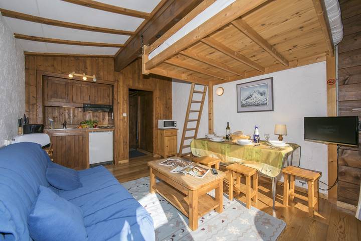 Hütte für 2 Personen, mit Pool und Balkon in Französische Alpen - 4