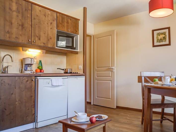 Estudio entero, Pierre & Vacances Résidence Les Trois Domaines - Estudio 2 personas - Estudio estándar in Ax-les-Thermes, Pirineos franceses