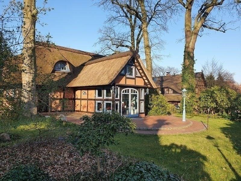 Traumhaftes Reetdachhaus "Grote Eken" in der Lüneburger Heide in Brietlingen, Nordheide