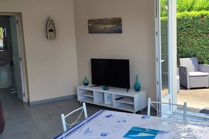 Appartement de vacances pour 2 personnes, avec jardin