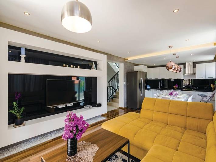 Villa pour 8 personnes, avec sauna ainsi que piscine et jardin, adapté aux familles à Zaton - 3