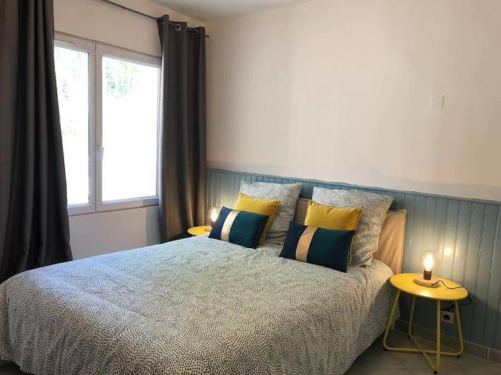 Gîte pour 6 personnes, avec balcon ainsi que vue sur le lac et vue à Vauréal (Val-d'Oise)
