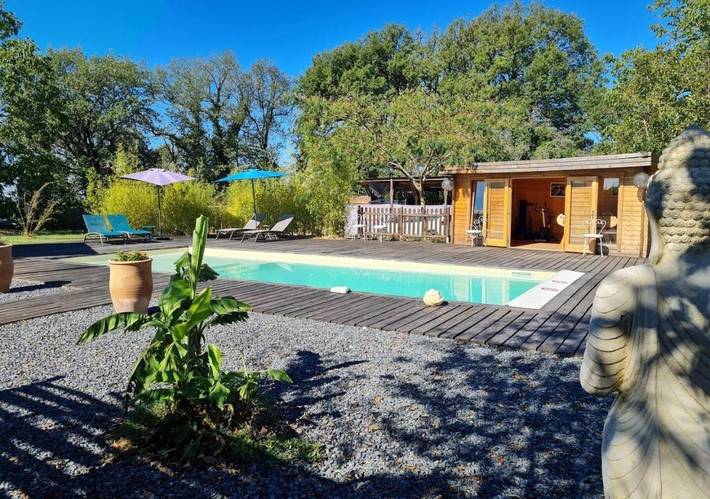Gîte pour 3 personnes, avec jacuzzi et piscine à Paulin - 4