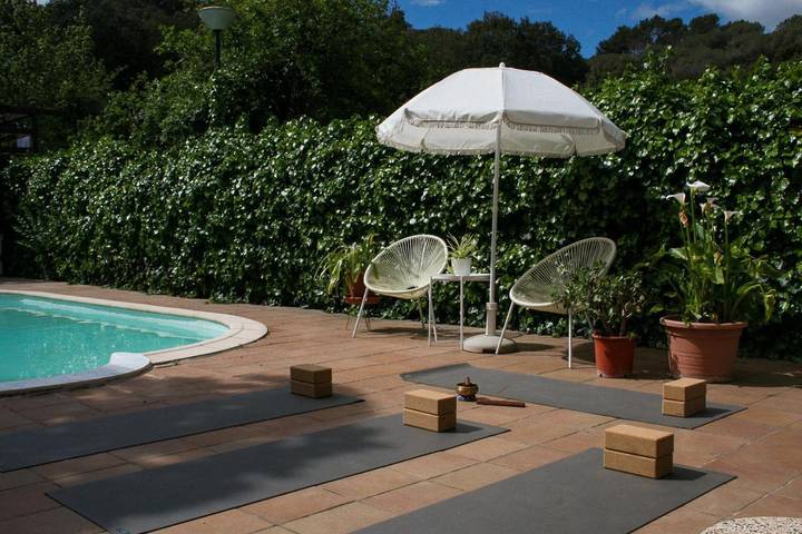 Casa rural para 9 personas, con jardín además de vistas y piscina en Maresme - 4