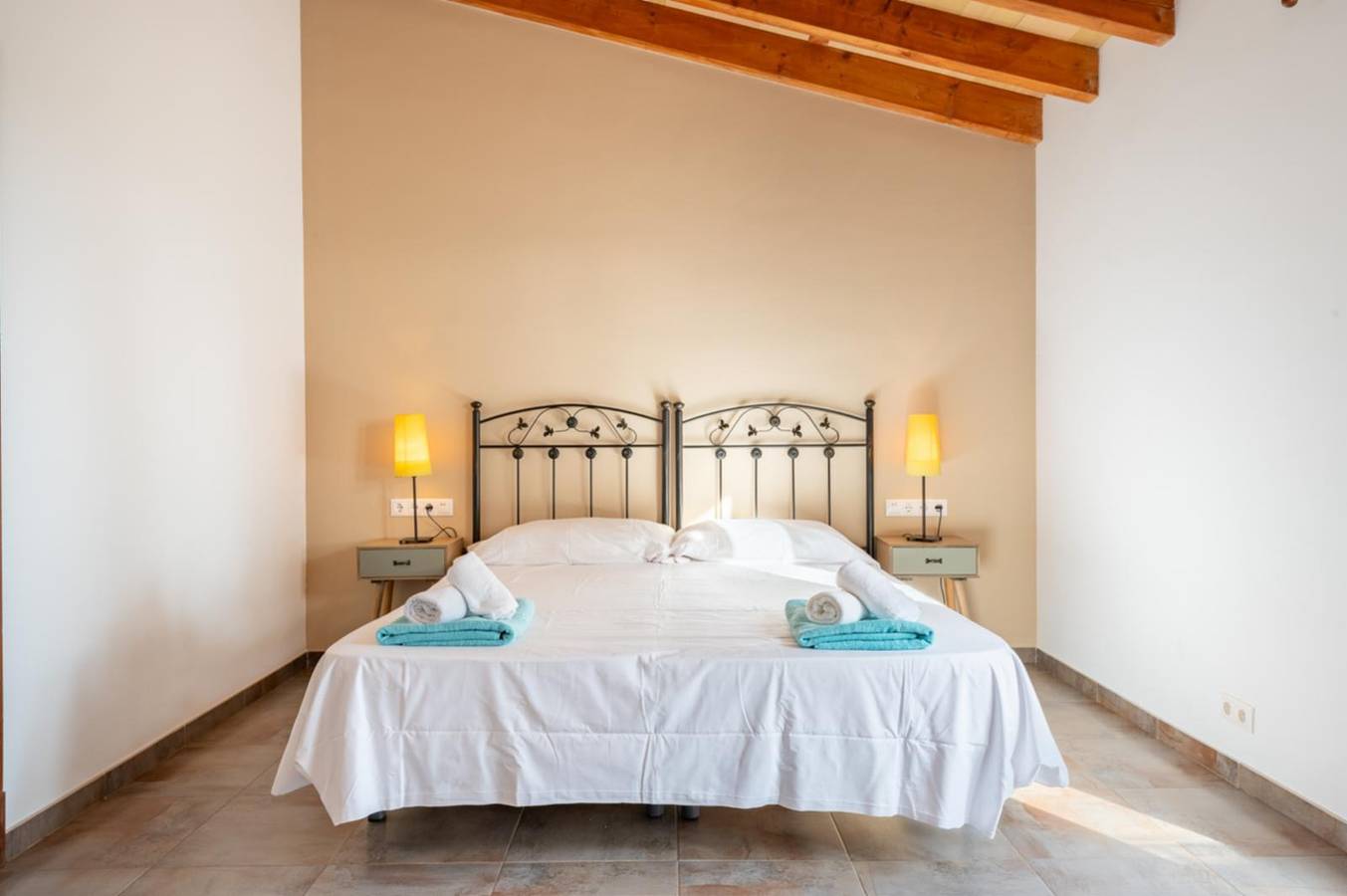 Gemütliches Bed & Breakfast-Apartment mit Klimaanlage, Toilettenartikeln, WiFi in Llucmajor, Mallorca Süden