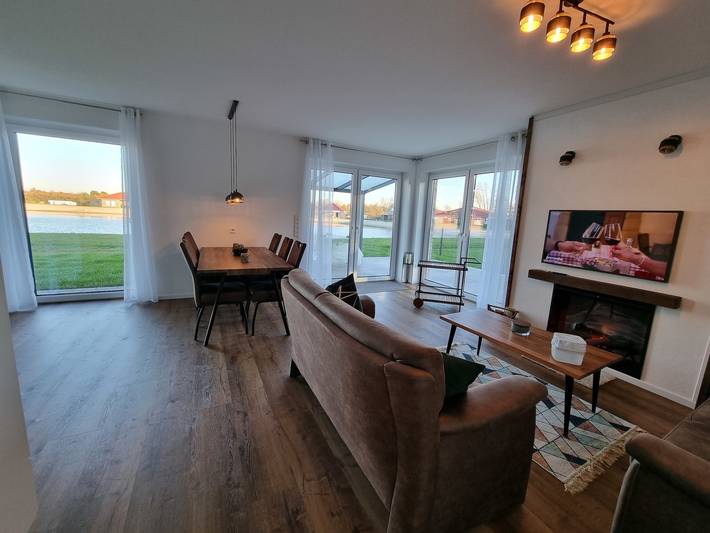 Ferienhaus für 7 Personen, mit Terrasse und Garten sowie Pool und Sauna im Emsland - 3