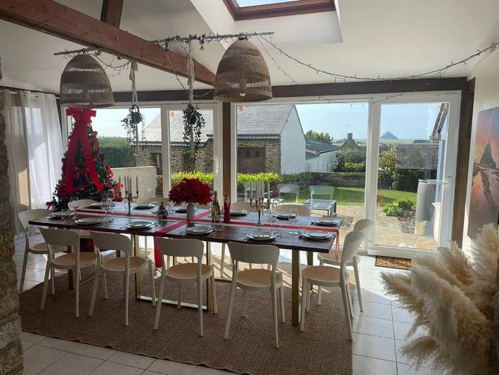 Location de vacances pour 12 personnes, avec jardin et vue à Huisnes-sur-Mer - 4