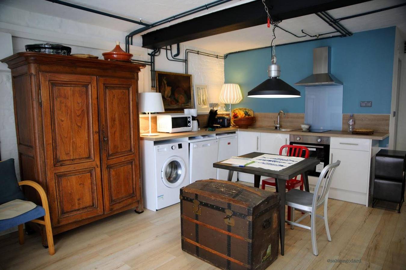07* Gîte "Le 7" 3* Rdc avec terrasse, lave linge, pkg gratuit in Ault, Région d'Abbeville