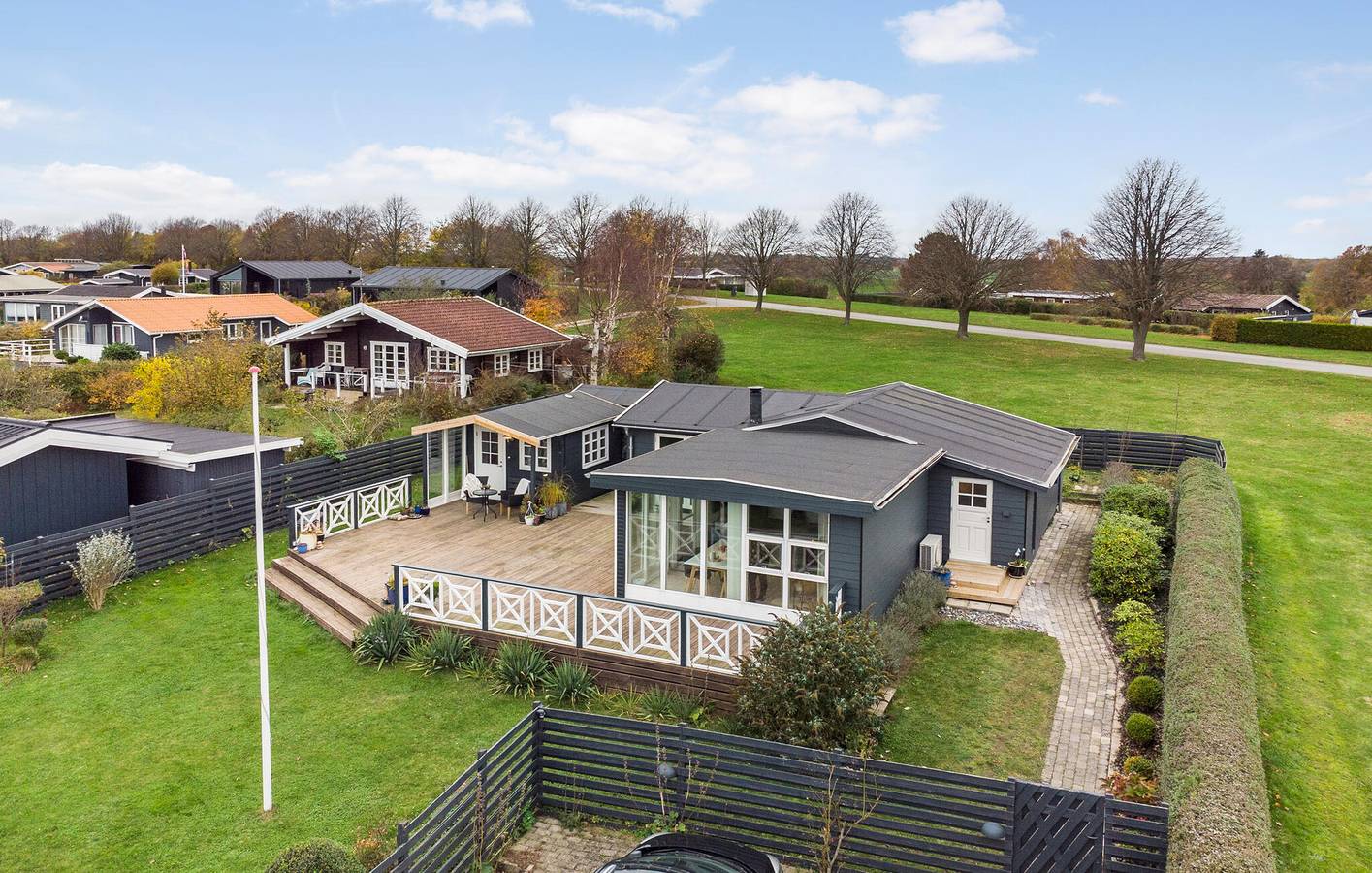 Ferienhaus für 4 Personen mit Terrasse in Karrebæksminde, Schwedische Ostsee