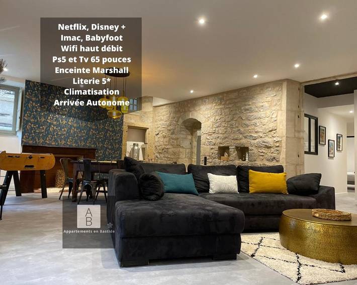 Appartement de vacances pour 4 personnes à Villefranche-de-Rouergue