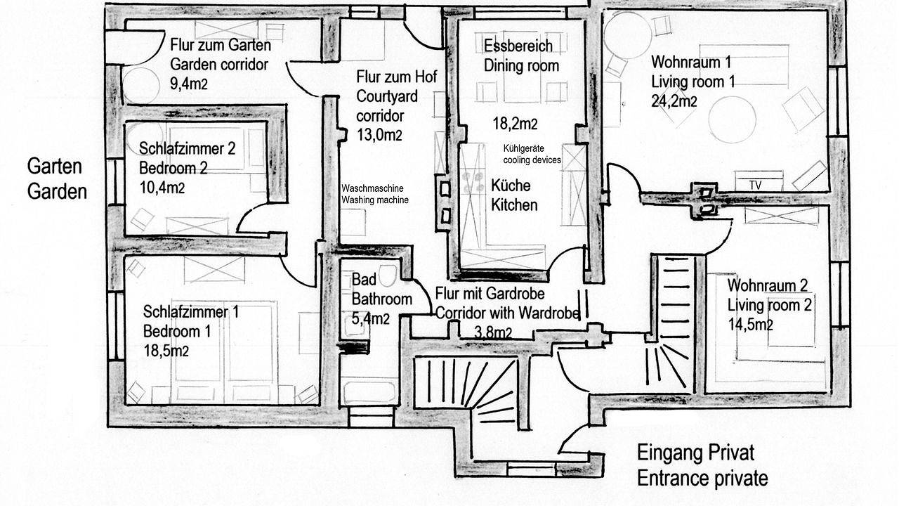 Ganze Ferienwohnung, Ferienwohnung für 4 Personen (117 m²) in Aerzen in Aerzen, Weserbergland