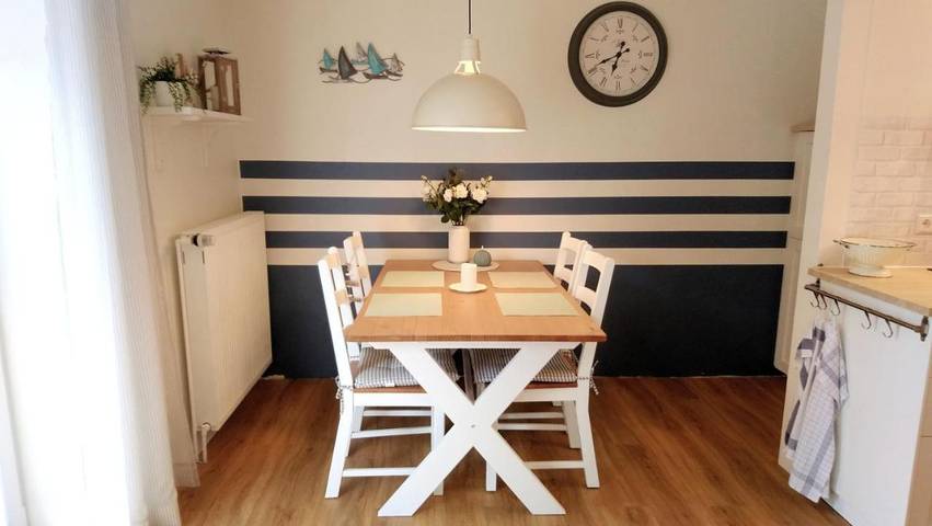 Ferienwohnung für 4 Personen, mit Terrasse und Garten in Neugarmssiel