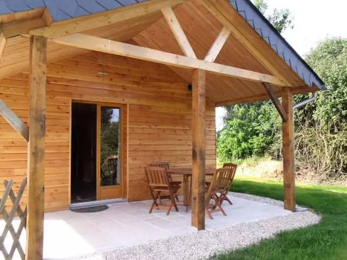 Chalet pour 5 personnes, avec piscine et terrasse dans l' Eure - 2