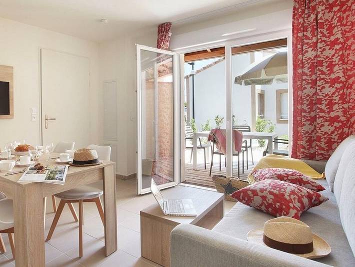 Résidence Odalys Référence Fleur de Sel - Wohnung 4 personen - 2 Zimmer 4 Pers. in Aigues-Mortes, Côte d'Améthyste