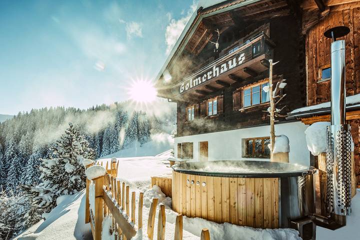 Ferienhaus für 16 Personen, mit Balkon und Garten in Tschagguns