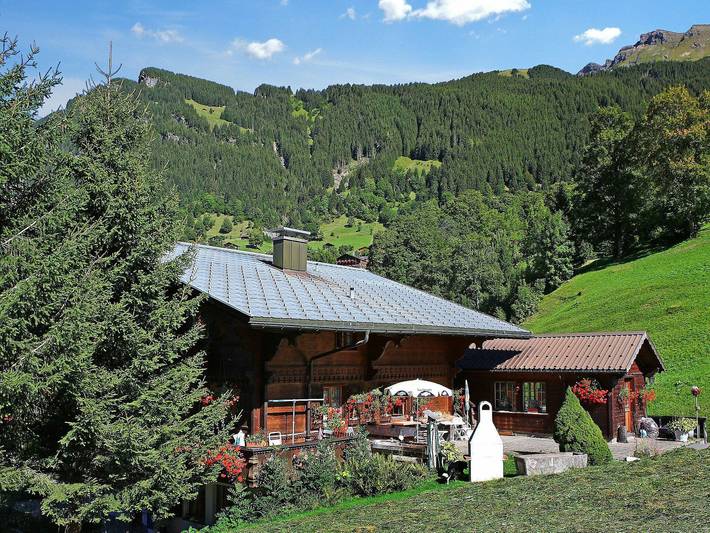 Chalet for 3 people, with Balcony and Garden in Grindelwald
