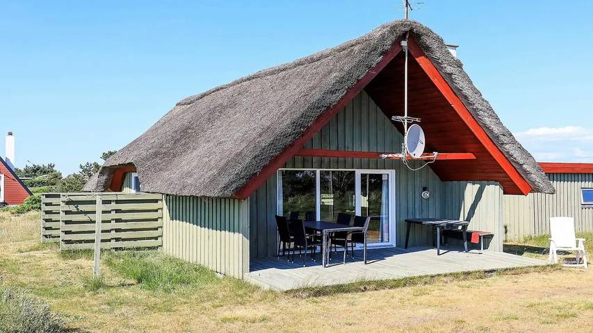 Ferienhaus für 7 Personen, mit Terrasse in Hvide Sande