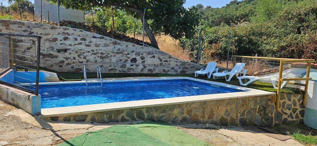 Casa rural para 8 personas, con terraza además de piscina y vistas, Familias con niños en Cortegana - 3