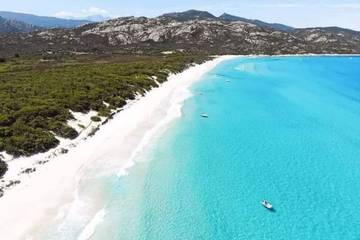 Location de vacances pour 6 personnes, avec jardin et balcon, animaux acceptés dans Plage de Tamaricciu