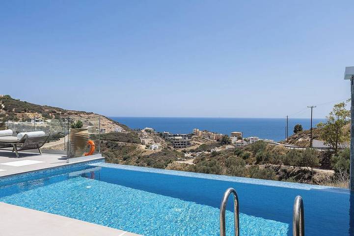 Ferienhaus für 4 Personen, mit Terrasse und Garten in Bali (Kreta)