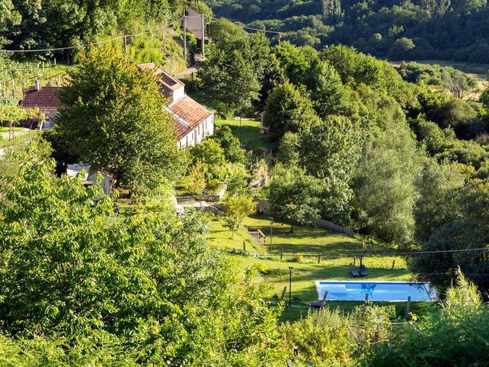 Casa rural para 9 personas, con piscina además de jacuzzi y jardín en Paradanta - 3