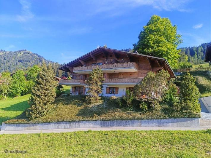 Hütte für 2 Personen, mit Haustier in Saanen