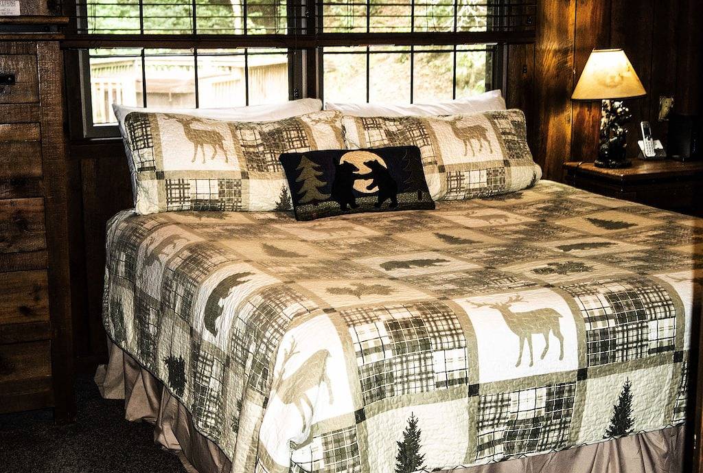 Log Cabin for 4 Guests in Cherokee, Swain County