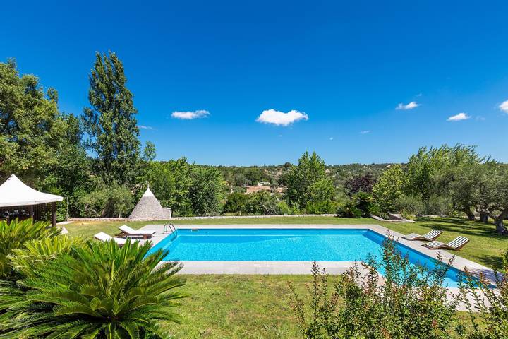 Casa vacanza per 7 persone, con terrazza e piscina nonché giardino, con animali domestici - 1