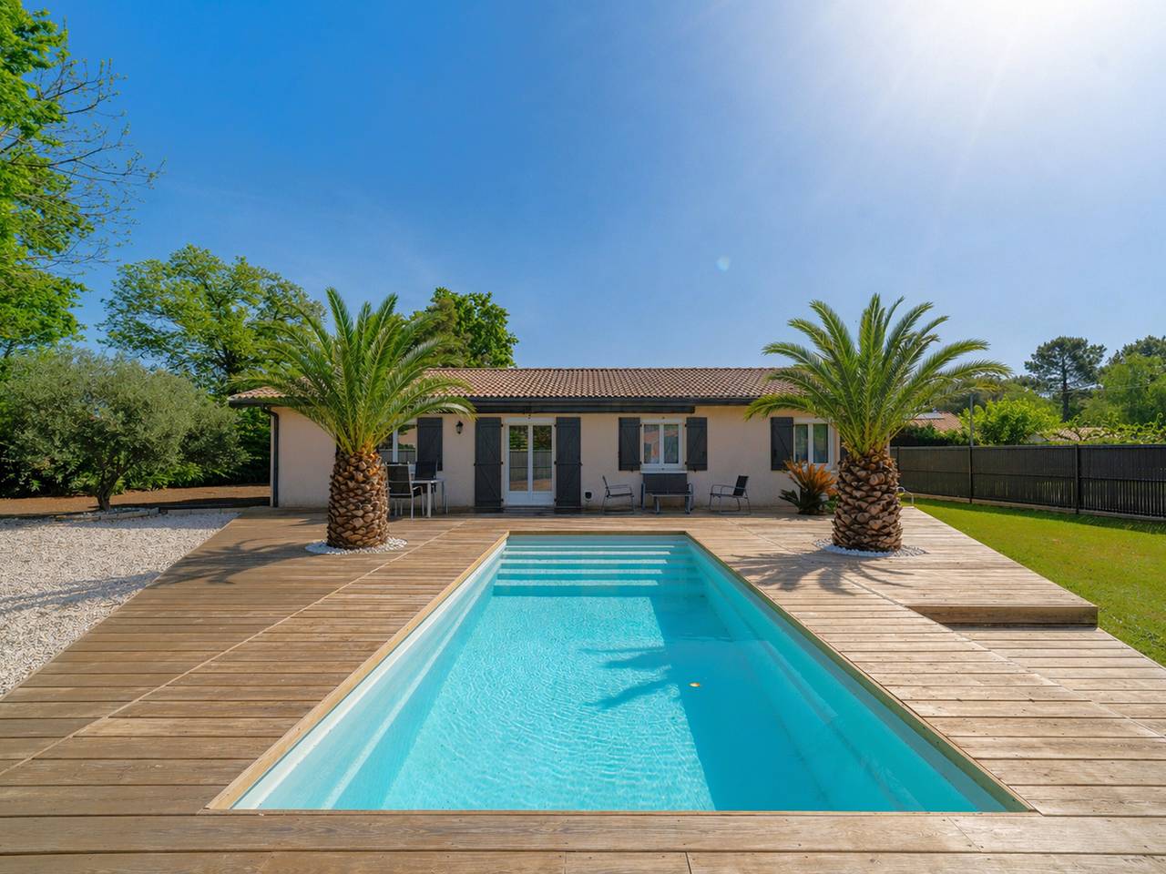 Family house with pool - 6 guests in Parentis-en-Born, Côte d’Argent