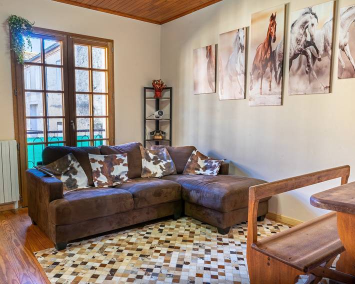 Gîte pour 4 personnes, avec balcon à Saint-Papoul