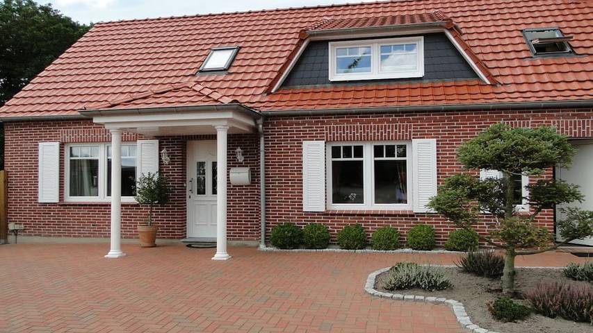 Ferienhaus für 4 Personen, mit Garten und Terrasse, mit Haustier in Upgant-Schott