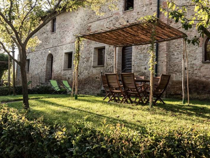 Vakantiewoning voor 5 personen, met zwembad en tuin in Casole d'Elsa