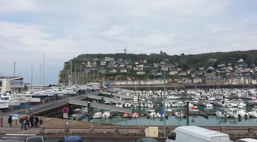 Gîte pour 4 personnes, avec balcon et vue dans Port De Fecamp - 3