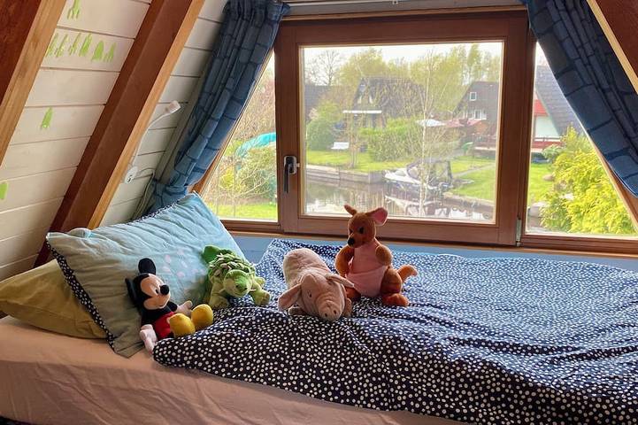 Blockhütte für 4 Personen, mit Garten in Südbrookmerland - 2