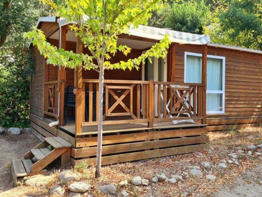 Camping Le Canigou - Chalet 4 persons - Comfort - Le Conflent in Espira-de-Conflent, Prades region
