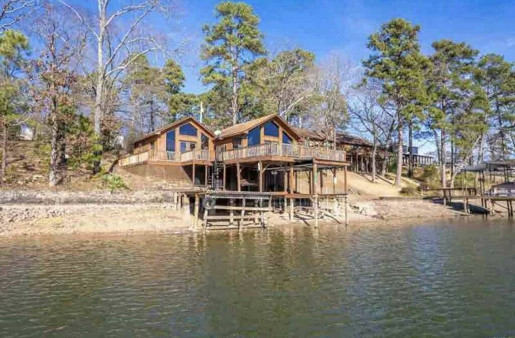 Ganze Wohnung, Liam’s Lodge-Peaceful Cabin, Panoramic Lake Views in Rockwell, Ouachita National Forest