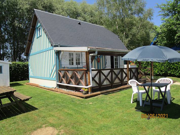 Chalet pour 5 personnes, avec Terrasse et Jardin