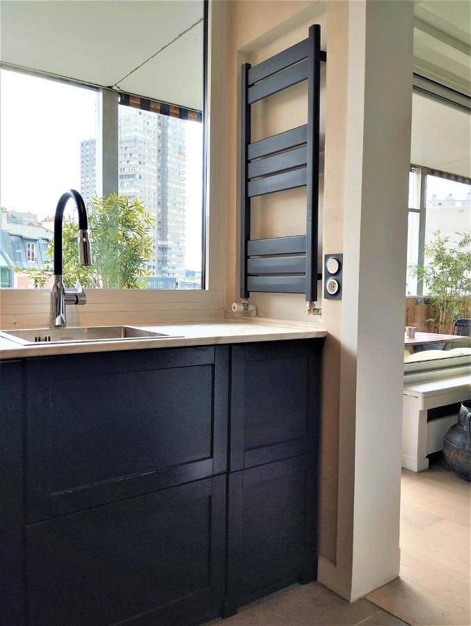 Gîte pour 2 personnes, avec balcon et vue dans Paris Rue Sextius Michel - 2