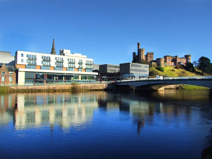 Casa de vacaciones para 2 personas, con jardín en Inverness