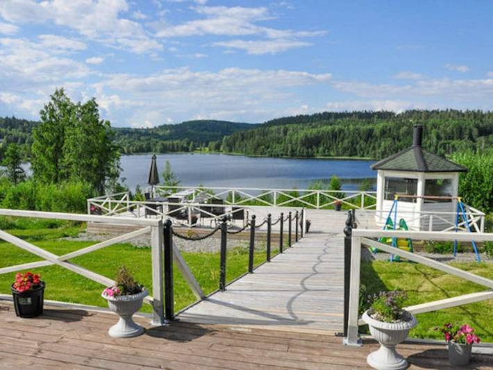 Ferienhaus für 6 Personen, mit Terrasse und Sauna in Värmland