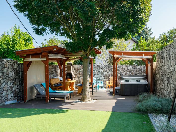 Ferienhaus für 4 Personen, mit Balkon und Terrasse sowie Garten in Siofok - 2