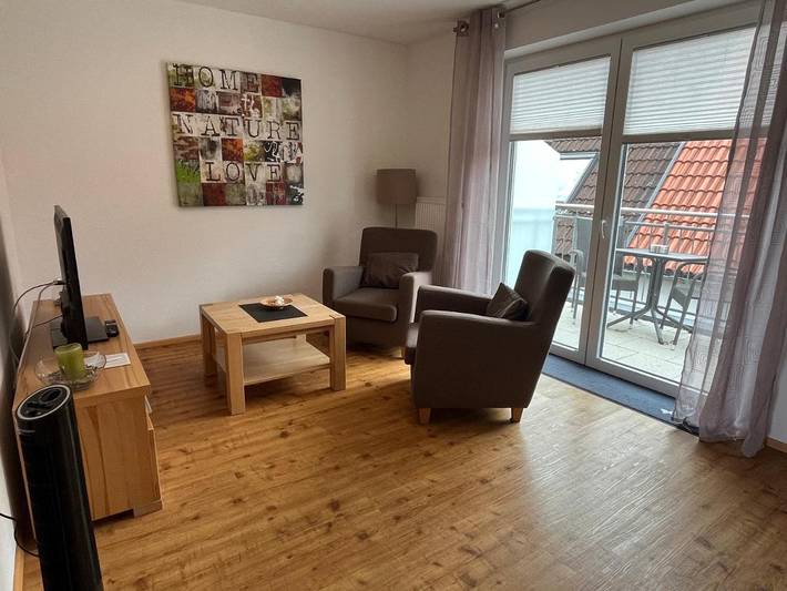 Ferienwohnung für 4 Personen, mit Balkon und Terrasse sowie Garten und Ausblick in Aalen - 2