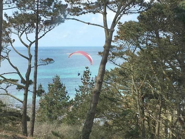 Location de vacances pour 4 personnes, avec jardin et vue dans Plage Vougot Plouguerneau - 3