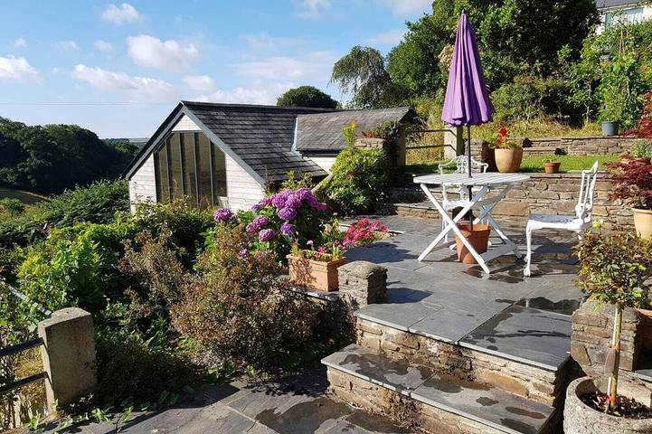 Ferienhaus für 2 Personen, mit Terrasse und Garten in Devon